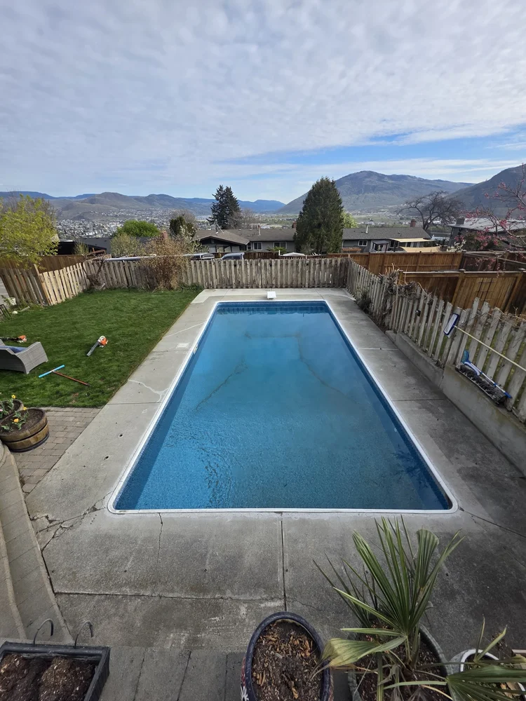 Pool Deck before