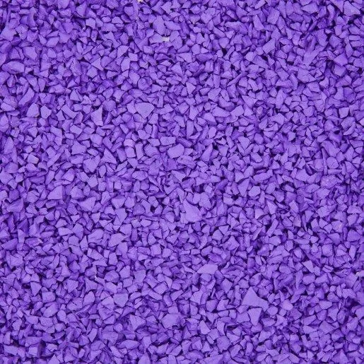 Solid deep purple rubber paving colour swatch