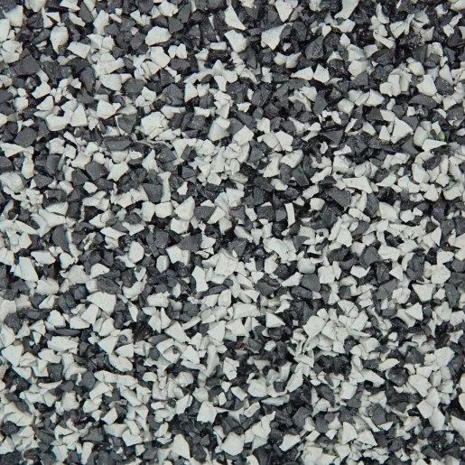 Slate grey multi-tone rubber paving blend swatch